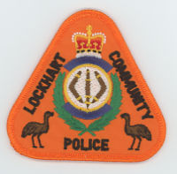 FOREIGN,AUSTRALIA,LOCKHART COMMUNITY POLICE 1
